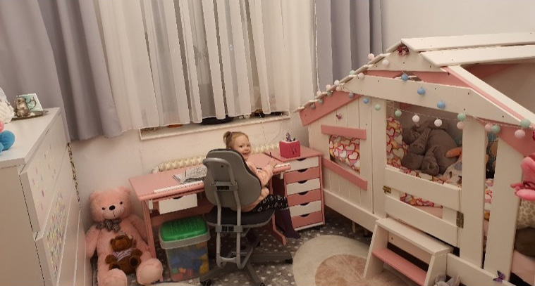 Margeritas neues Kinderzimmer – ein Traum in Rosa